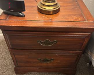 Pair of night stands $75.00 each. 23”w 16”d 23”t