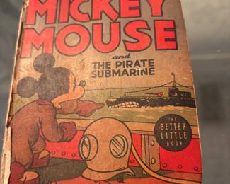 Mickey Mouse & the Pirate Submarine 1939 excellent condition $40.00