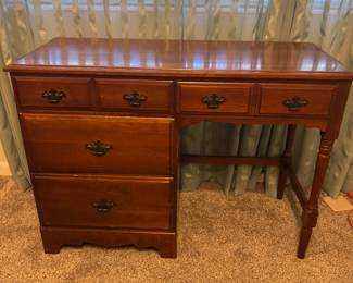 4 drawer desk $125.00
42”w 18”d 30”t
