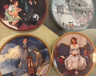 Bradford Exchange China plates by Edwin Knowles
$15-$20 each