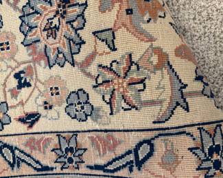 Persian silk woven area rug $1,200.00. 
137”L 98”w. 12’x8’