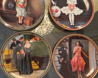 Bradford Exchange China plates by Edwin Knowles
$15-$20 each