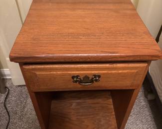 Night stand $60.00. 15”w 14”d 24”t