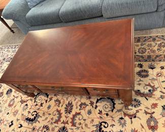 Wood coffee table by EC
$150.00. 49”L 28”d 18”t