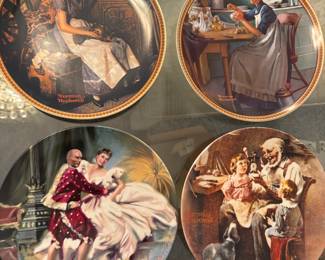 Bradford Exchange China plates by Edwin Knowles
$15-$20 each