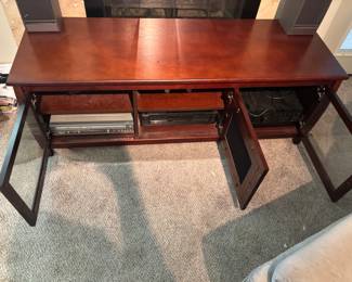 Entertainment Table with storage $150.00
60”w 20”d 21”t