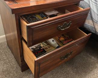Pair of night stands $75.00 each. 23”w 16”d 23”t