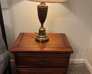 Pair of night stands $75.00 each. 23”w 16”d 23”t