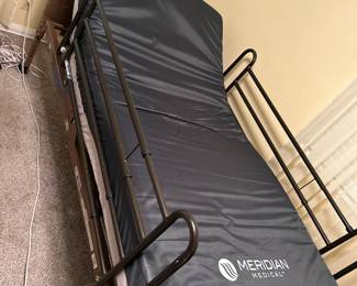 Twin size adjustable hospital bed $350.00