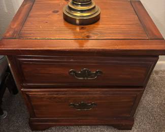 Pair of night stands $75.00 each. 23”w 16”d 23”t