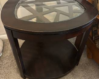 MCM triangular side table $75.00
25”w 29”t