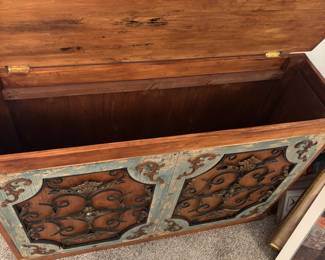 Art storage chest. $350.00. 51”w 15”d 34.5”t
