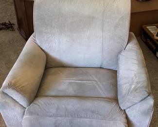 (2) Light Grey LaZBoy rocking recliners $250.00 each 
33”w 31”d 41”t