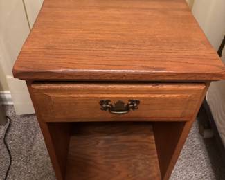 Night stand $60.00. 15”w 14”d 24”t