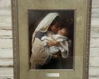 Morgan Weistling “Kissing the Face of God” Framed Art Print – Mill Pond Press
