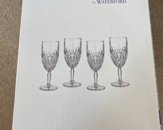 Large collection of Marquis crystal by Waterford