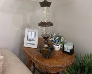 End tables, Lamps