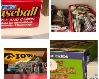 Baseball cards!!  Lots!!