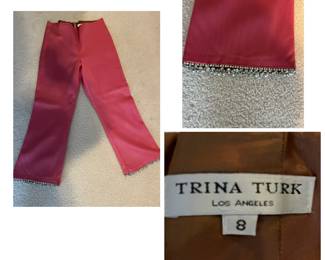 Trina Turk jeweled pants