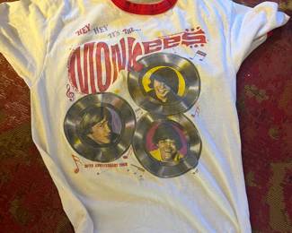 Vintage MONKEES t shirt 20th Anniversary tour