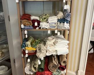 Placemats,  dinner napkins, and more