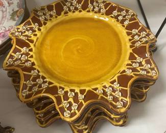 Fall appetizer plates