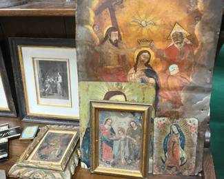 Antique Spanish Colonial artwork