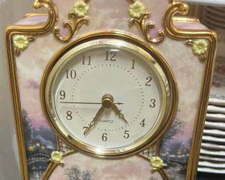 Porcelain clock