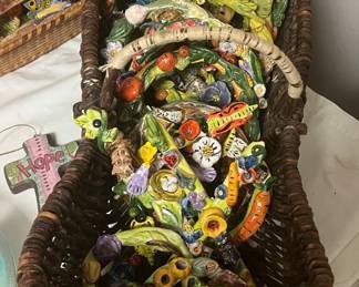 Various hand made ceramics