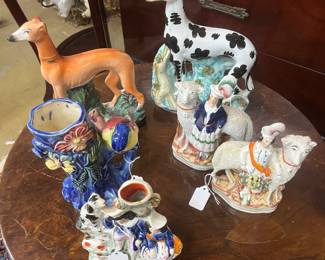 19th Century Staffordshire pieces