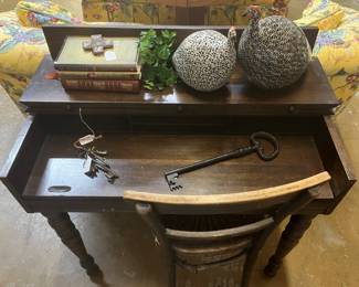 Small desk and chair