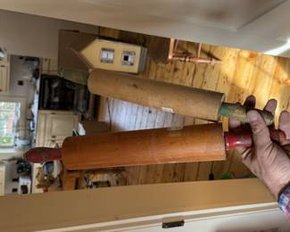 Vintage rolling pins
