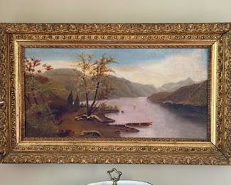 Original Oil on Canvas - Unsigned Hudson River School