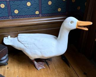 Vintage ceramic duck or goose.