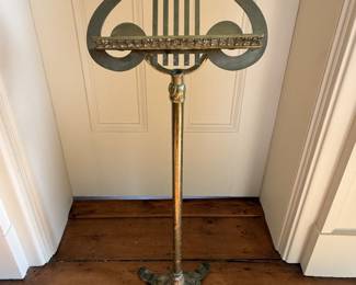 Brass music stand