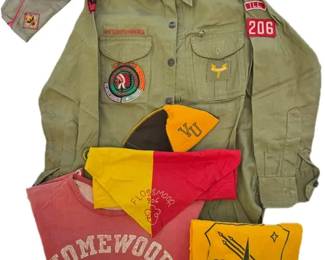 Boy Scott Of America Uniform, Shirts And Hats