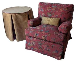 Thomasville Sofa Chair And Side Table
