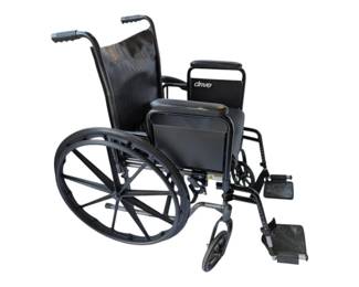 Drive Silver Sport 2 Wheelchair Black