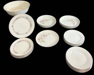 Mixed Pattern China Dishes