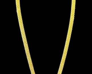 14k Gold Teardrop Diamond Necklace 8.78g