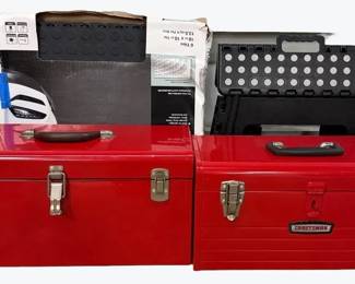 Two Tool Boxes w Tools Included
