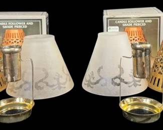 Brass Candle Shades