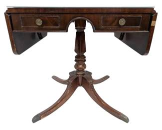 Another RMC Rockola Quality Product Leather Top Side Table