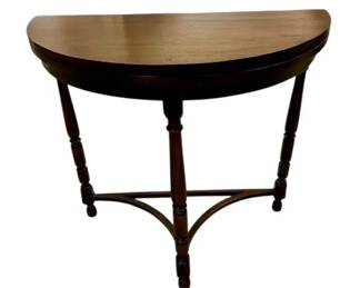 Wooden Console Table W Bendable Top