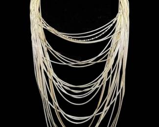 25 Dainty Sterling Silver Chains 116g