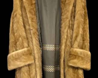 J. Feldman Bro. Fur Full Length Coat