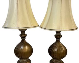 2 Contemporary Table Lamps