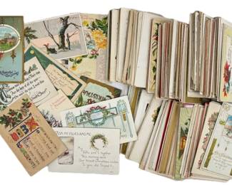 005 Early 1900s Christmas Postcards