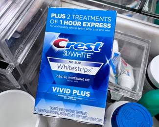 Crest 3D white strips