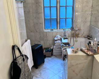 2nd dloor bathroom full of makeup, skincare, designer, shoes, size 7 1/2- 8 women's, travel+ MORE
